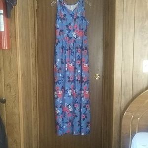 Blue flower dress